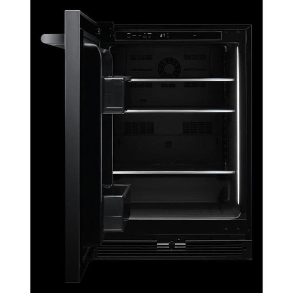Jennair® RISE™ 24"  Under Counter Solid Door Refrigerator, Left Swing JURFL242HL