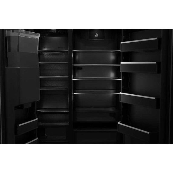 Jennair® RISE™ 48" Built-In Side-By-Side Refrigerator with External Ice and Water Dispenser JBSS48E22L
