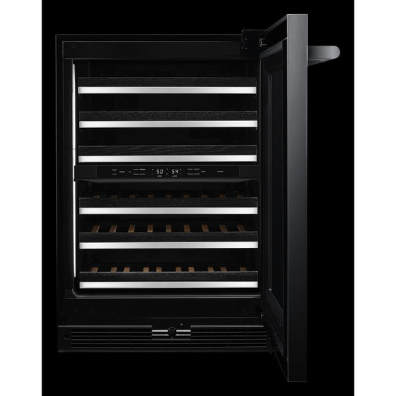 Jennair® RISE™ 24" Built-In Undercounter Wine Cellar, Right Swing JUWFR242HL