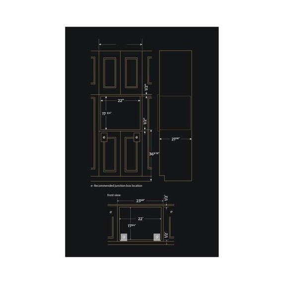 JennAir® NOIR 60cm Built-In Speed Oven JMC6224HM