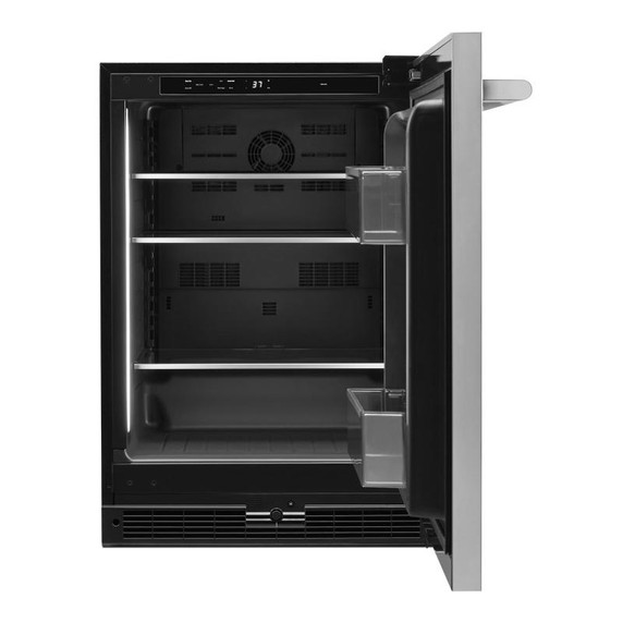 Jennair® RISE™ 24" Under Counter Solid Door Refrigerator, Right Swing JURFR242HL