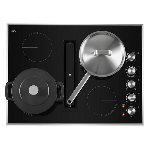 Jennair® 30" JX3™ Electric Downdraft Cooktop JED3430GS