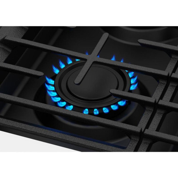 Whirlpool® 30-inch Gas Range with Air Fry and Air Baking, Self Cleaning, Rapid Preheat 5.0 CuFt Capacity WFGS5030RW