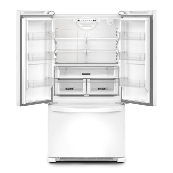 Whirlpool® 36-Inch Wide Counter-Depth French Door Bottom Mount Refrigerator - 20 cu. ft. WRFC2036RW