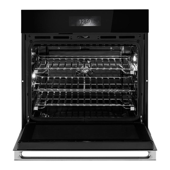 Jennair® NOIR™ Single Wall Oven with MultiMode® True Convection with Smooth Glide Flat-Tine Racks JOESC530RM