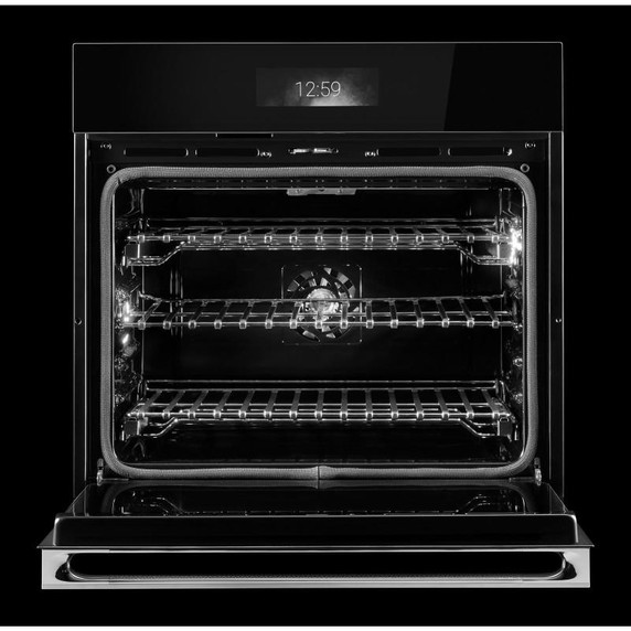 Jennair® NOIR™ Single Wall Oven with MultiMode® True Convection with Smooth Glide Flat-Tine Racks JOESC530RM