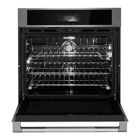 Jennair® RISE™ Single Wall Oven with V2™ Vertical Dual-Fan True Convection with Advanced Temperature Precision JOESC730RL