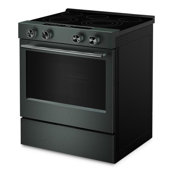 Kitchenaid® 5.3 Cu. Ft. Slide-in Electric Range with Two Even-Heat™ Hyper Elements and Convection Cooking Modes YKSES530SJP