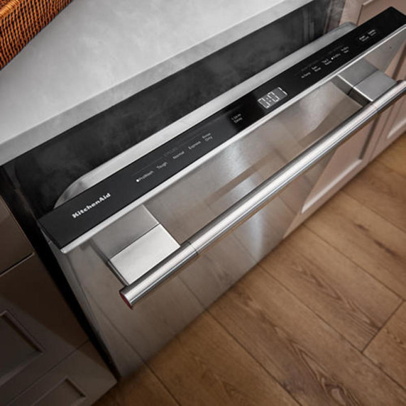 Kitchenaid® Third Level Utensil Rack Dishwasher with 30+ Total Wash Jets in PrintShield™ Finish, 47 dBA KDFS224SPS