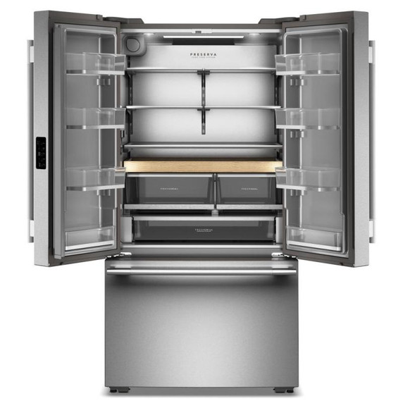 Kitchenaid® 24 cu. ft. 36-Inch Width Counter-Depth French Door Refrigerator with Interior Dispense KRFC236SPS