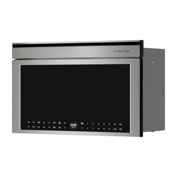 KitchenAid® Built-In More-in-One Convection Microwave Oven with Air Fry Mode YKMBT730SPS