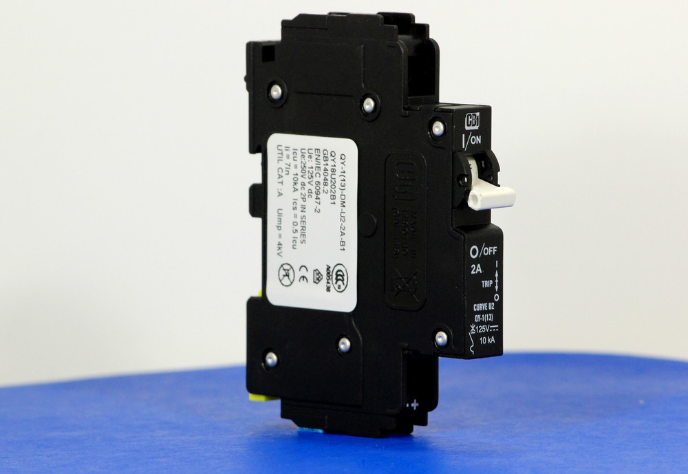 QY18U202B1 (1 Pole, 2A, 125VDC, UL Listed (UL 489))