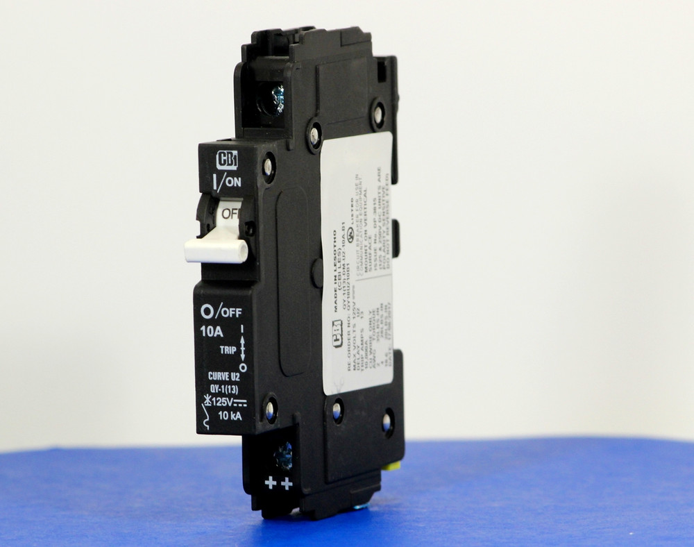 QY18U210B1 (1 Pole, 10A, 125VDC, UL Listed (UL 489))