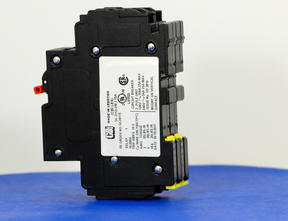 QL28115 (2 Pole, 15A, 120/240VAC; 240VAC, UL Listed (UL 489))