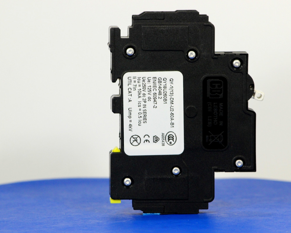 QY18U260B1 (1 Pole, 60A, 125VDC, UL Listed (UL 489))