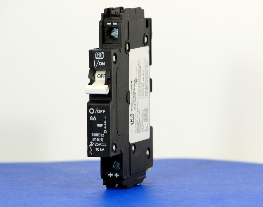 QY19U208B1 (1 Pole, 8A, 125VDC, UL Listed (UL 489))