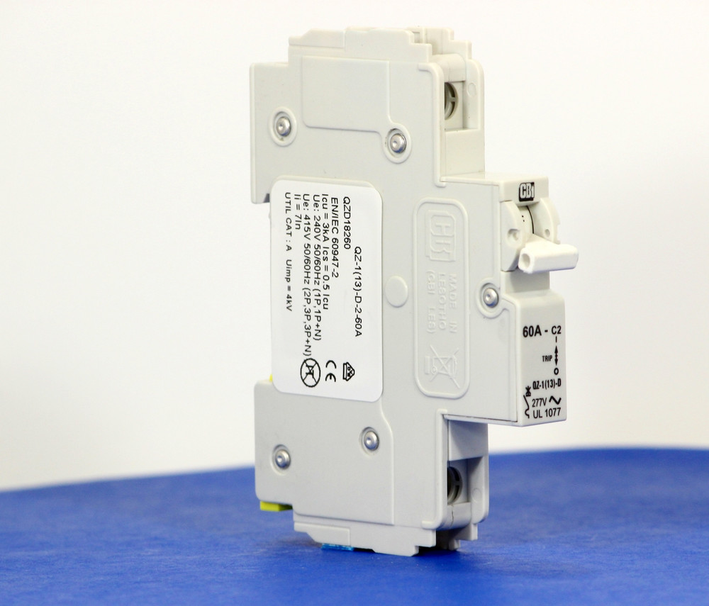 QZD18260 (1 Pole, 60A, 277VAC, UL Recognized (UL 1077))