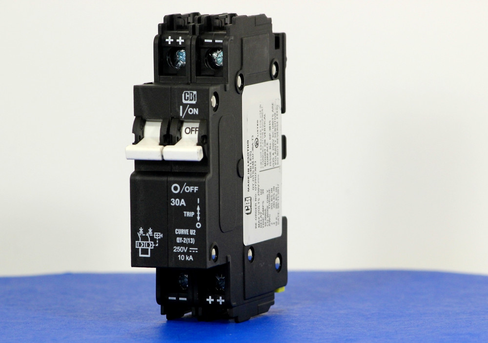 QY29U230T3 (2 Pole, 30A, 250VDC, UL Listed (UL 489))