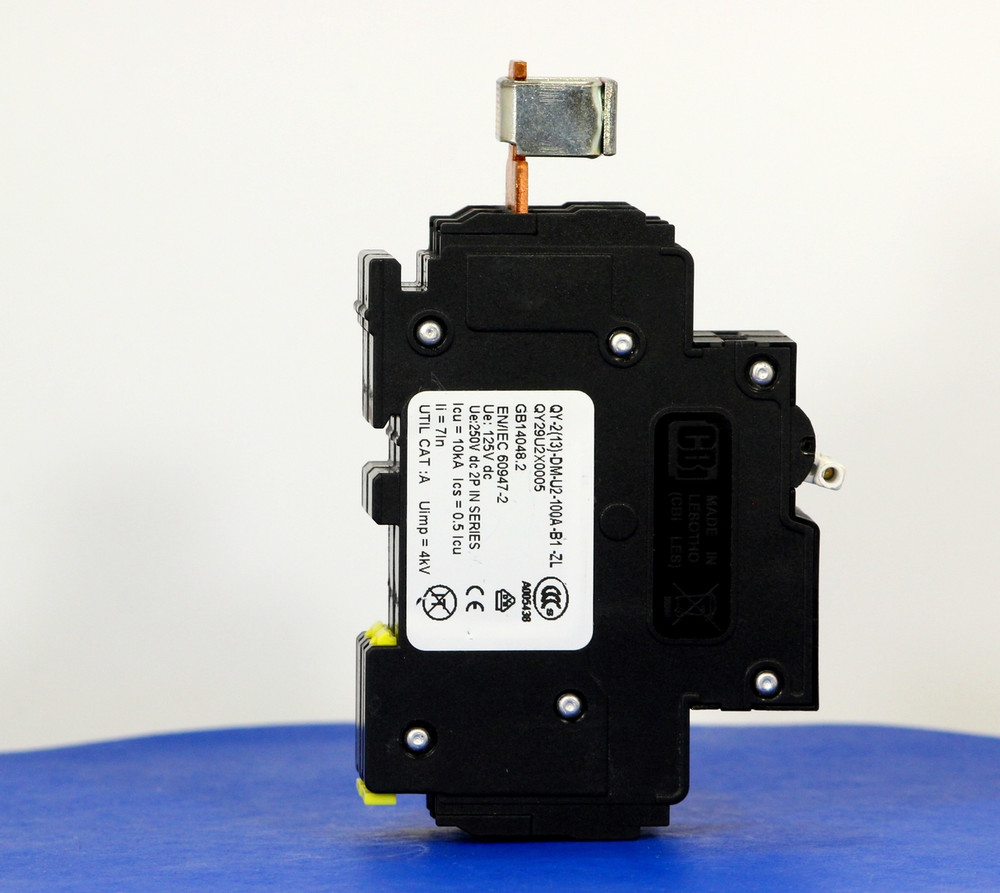QY29U2X0005 (2 Pole, 100A, 125VDC, UL Listed (UL 489))