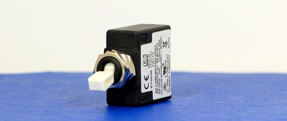 BABC0034 (1 Pole, 20A, 65VDC/240AC, Quick Connect, Series Trip, UL Recognized (UL 1077))