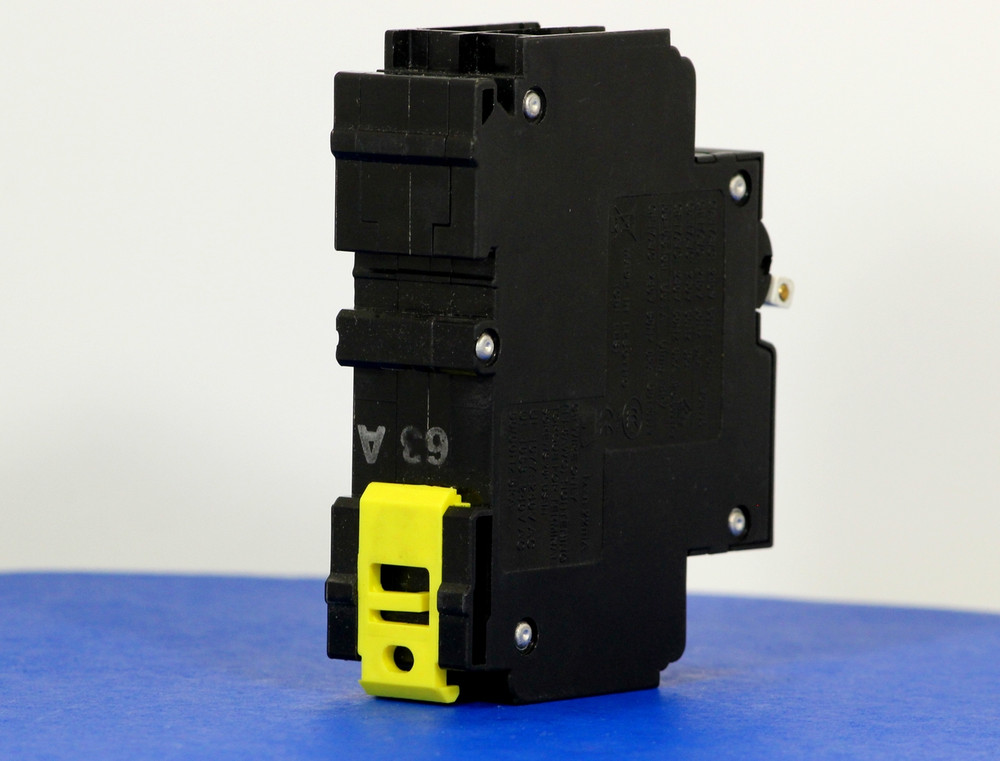 QF17A63 (1 Pole + Neutral, 63A, 240VAC, UL 1053, GFI/ Earth Leakage)