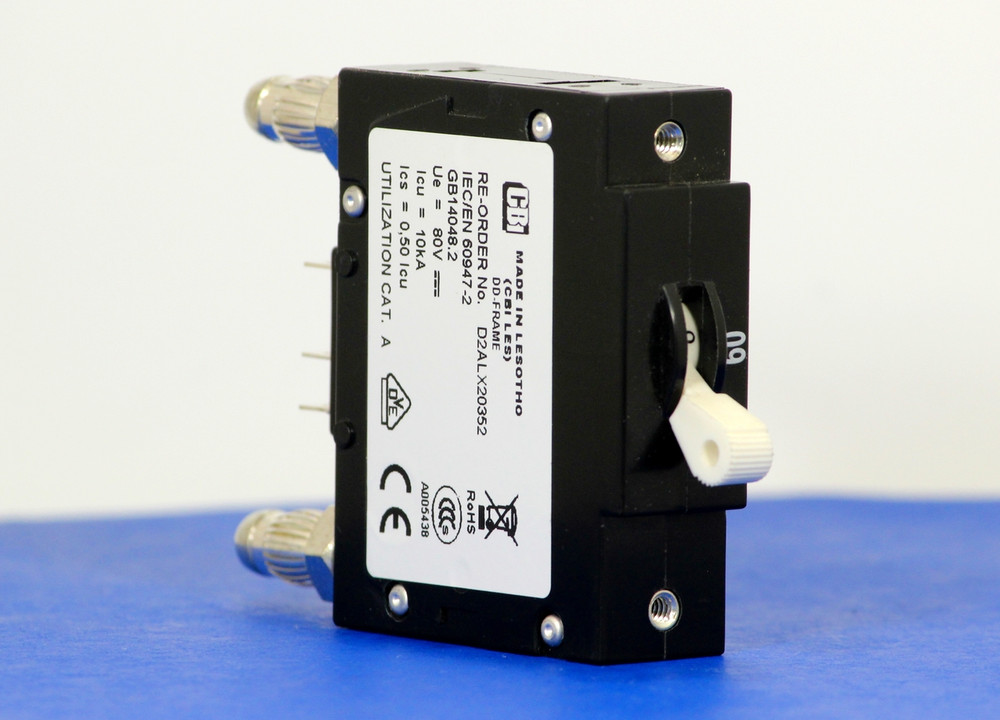 D2ALX20352 (1 Pole, 60A, 80VDC, Plug-In Terminals, Series Mid-Trip w/alarm, UL Listed (UL 489))