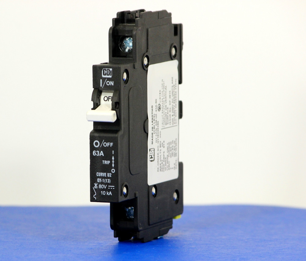QY18U263B0 (1 Pole, 63A, 80VDC, UL Listed (UL 489))