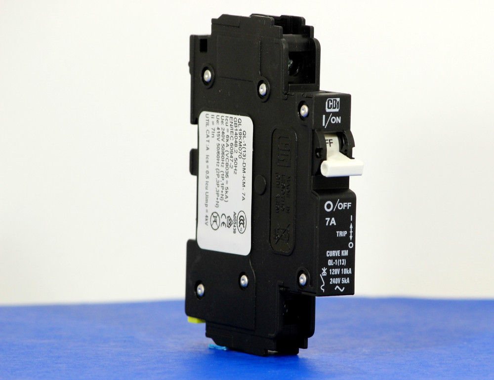 QL19KM070 (1 Pole, 7A, 120VAC; 240VAC, UL Listed (UL 489))