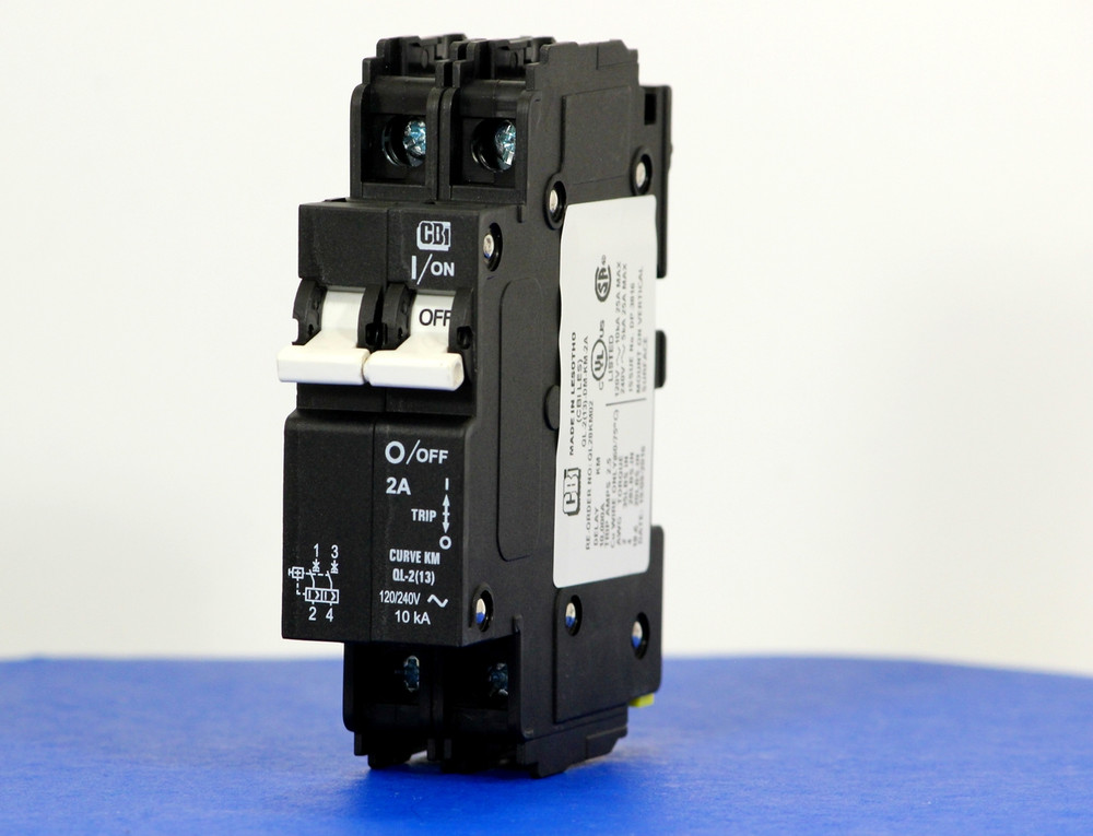 QL28KM02 (2 Pole, 2A, 120/240VAC; 240VAC, UL Listed (UL 489))