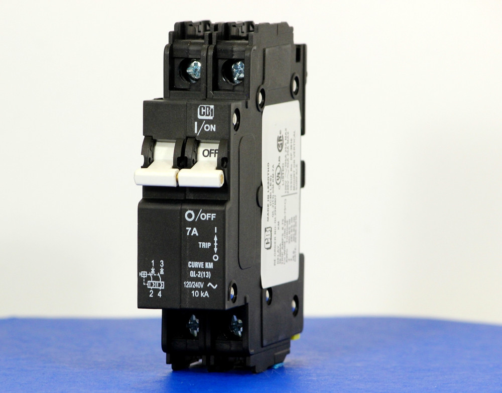 QL29KM07 (2 Pole, 7A, 120/240VAC; 240VAC, UL Listed (UL 489))