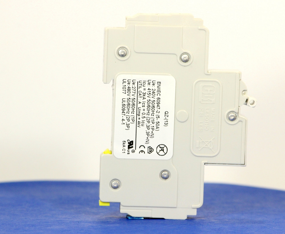 QZD18206 (1 Pole, 6A, 277VAC, UL Recognized (UL 1077))