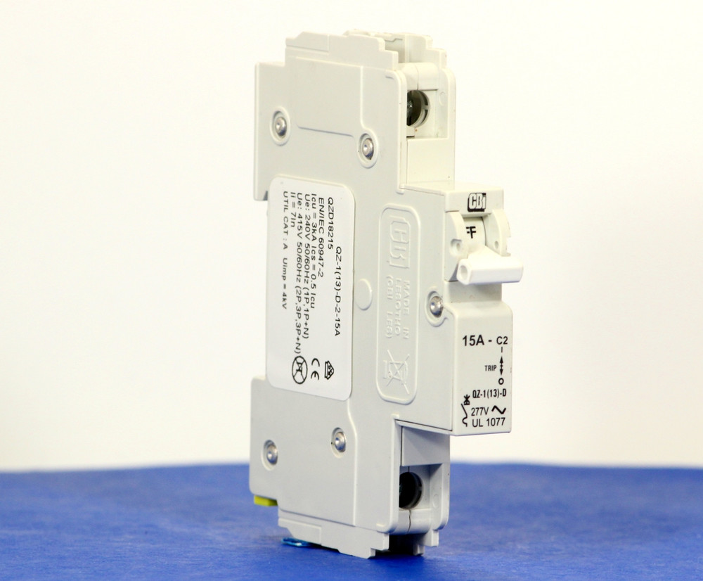QZD18215 (1 Pole, 15A, 277VAC, UL Recognized (UL 1077))