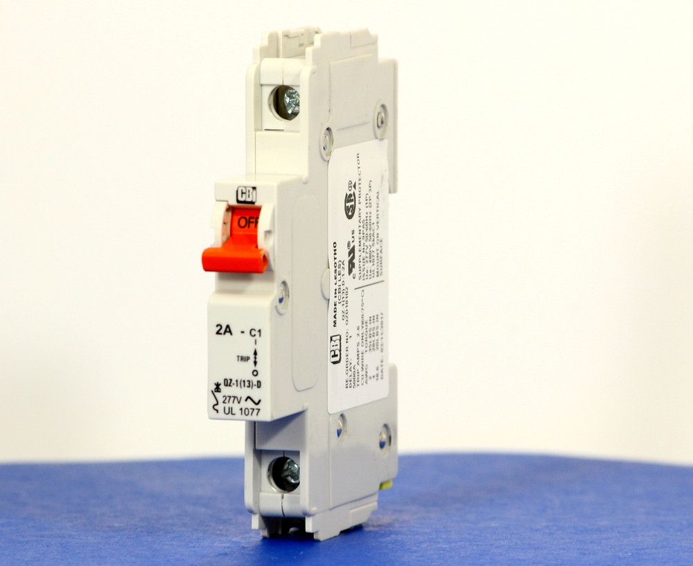 QZD18102 (1 Pole, 2A, 277VAC, UL Recognized (UL 1077))