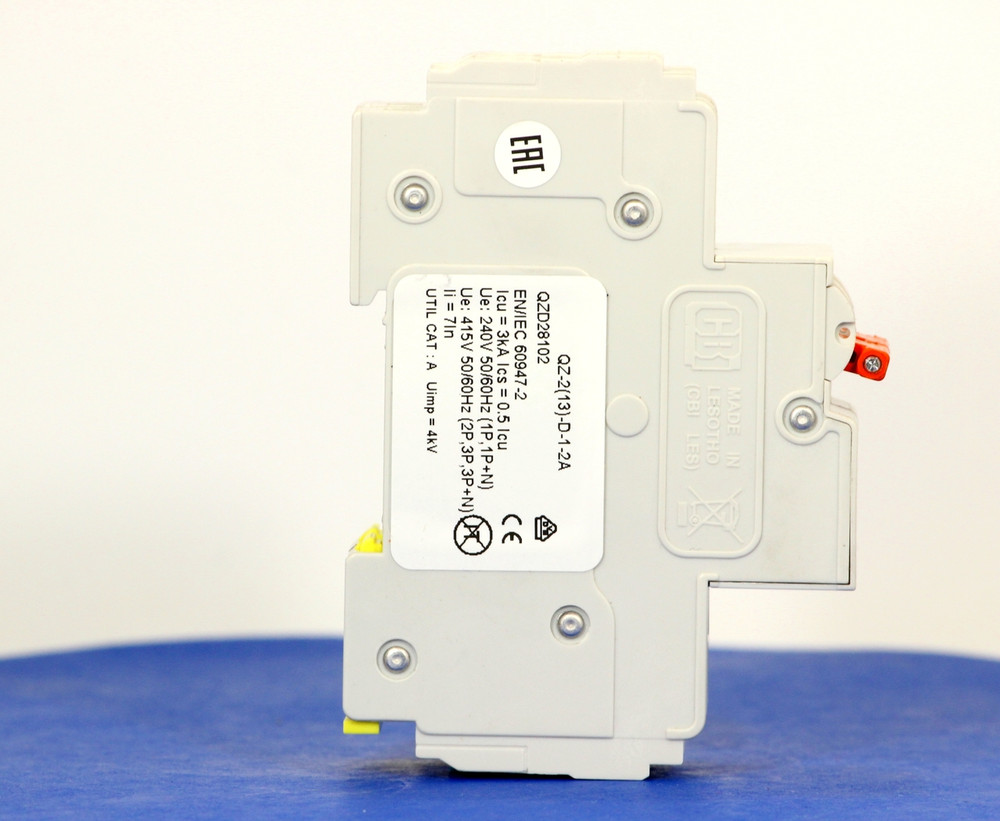 QZD28102 (2 Pole, 2A, 277/480VAC, UL Recognized (UL 1077))