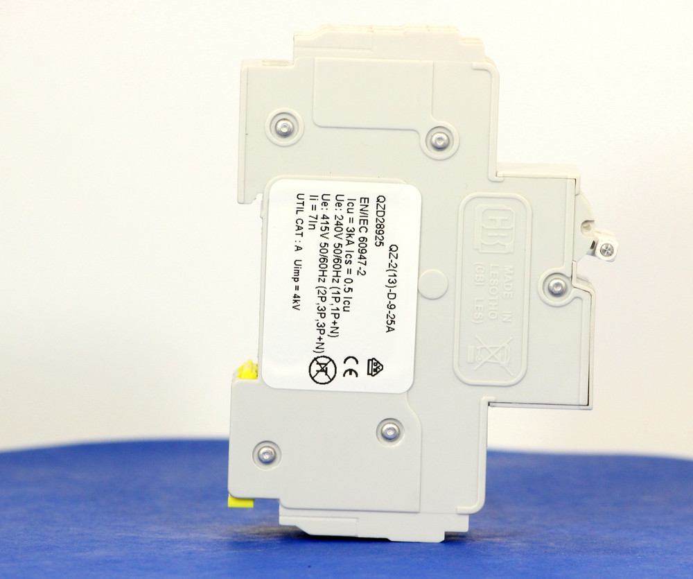QZD28925 (2 Pole, 25A, 277/480VAC, UL Recognized (UL 1077))