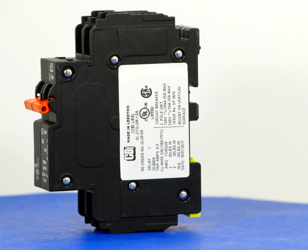 QL28105 (2 Pole, 5A, 120/240VAC; 240VAC, UL Listed (UL 489))
