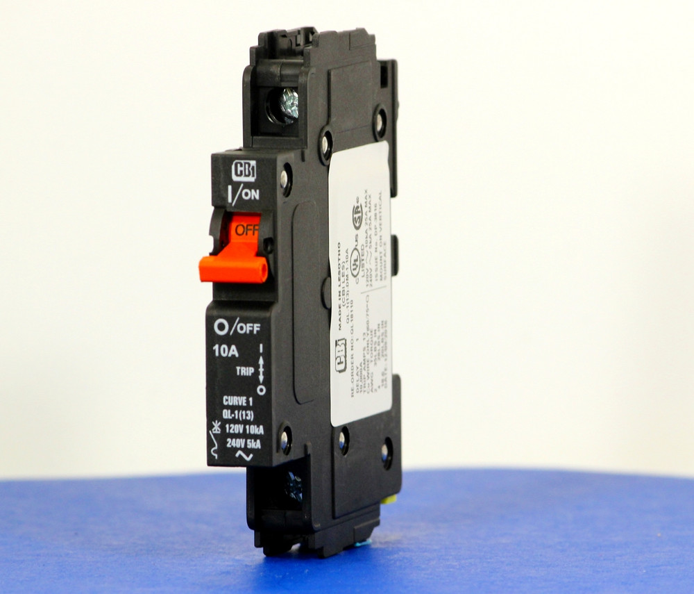 QL18110 (1 Pole, 10A, 120VAC; 240VAC, UL Listed (UL 489))