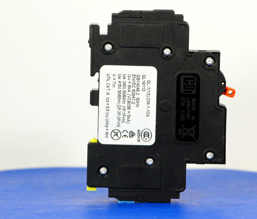 QL18110 (1 Pole, 10A, 120VAC; 240VAC, UL Listed (UL 489))