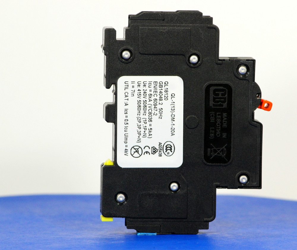 QL18120 (1 Pole, 20A, 120VAC; 240VAC, UL Listed (UL 489))