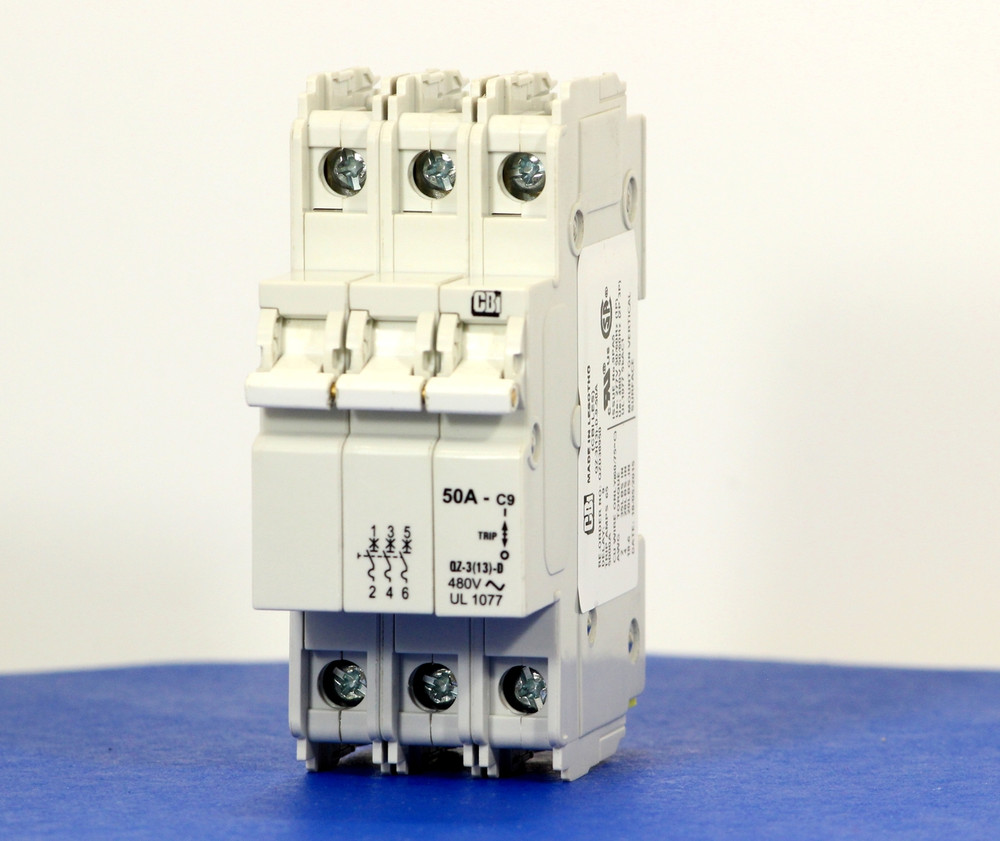QZD38950 (3 Pole, 50A, 277/480VAC, UL Recognized (UL 1077))