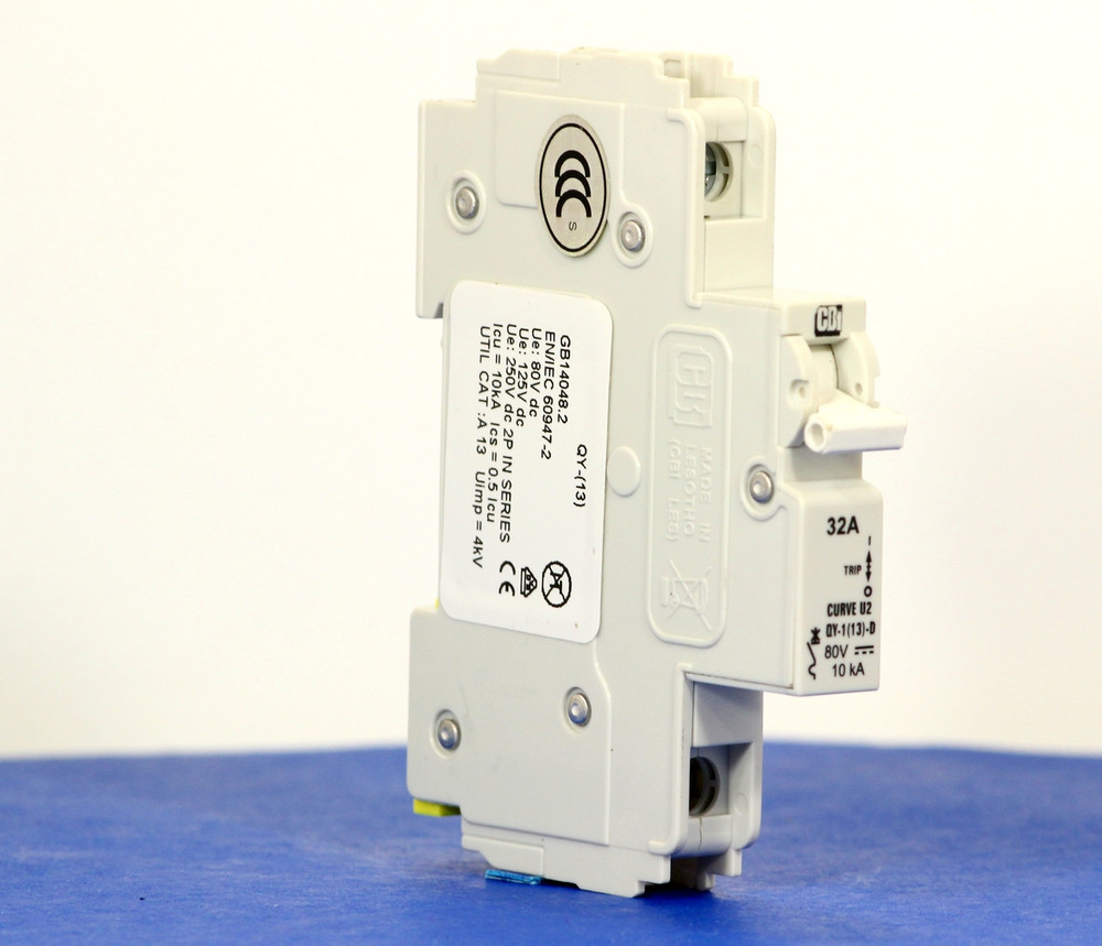 QYD18U232B0 (1 Pole, 32A, 80VDC, UL Listed (UL 489))