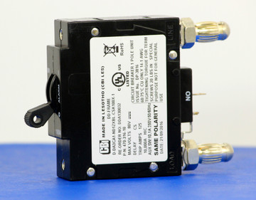 DDA130032 (1 Pole, 100A, 80VDC, Plug-In Terminals, Series Mid-Trip w/alarm, UL Listed (UL 489))