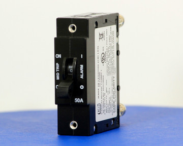 DDA130060 (1 Pole, 50A, 80VDC, Plug-In Terminals, Series Mid-Trip w/alarm, UL Listed (UL 489))