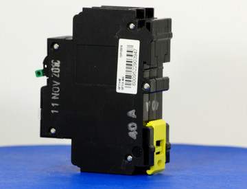 QF17A40 (1 Pole + Neutral, 40A, 240VAC, UL 1053, GFI/ Earth Leakage)