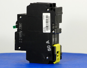 QF17A50 (1 Pole + Neutral, 50A, 240VAC, UL 1053, GFI/ Earth Leakage)