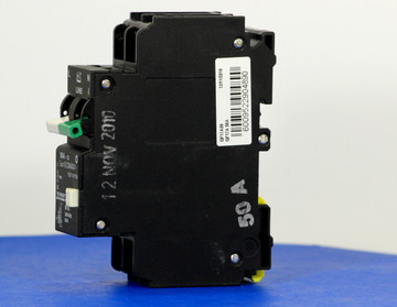 QF17A50 (1 Pole + Neutral, 50A, 240VAC, UL 1053, GFI/ Earth Leakage)