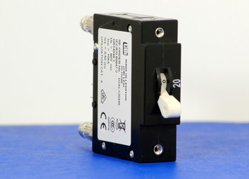 D2ALX20345 (1 Pole, 20A, 80VDC, Plug-In Terminals, Series Mid-Trip w/alarm, UL Listed (UL 489))