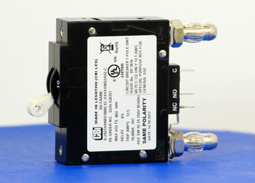 D2ALX20351 (1 Pole, 10A, 80VDC, Plug-In Terminals, Series Mid-Trip w/alarm, UL Listed (UL 489))