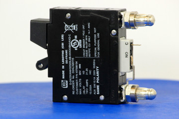 D2ALX20115 (1 Pole, 25A, 80VDC, Plug-In Terminals, Series Mid-Trip w/alarm, UL Listed (UL 489))