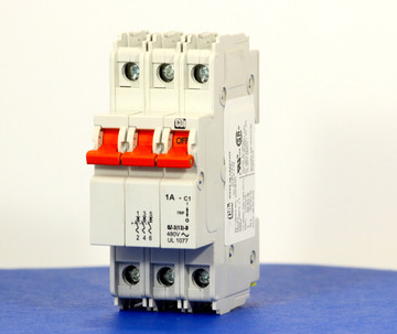 QZD38101 (3 Pole, 1A, 277/480VAC, UL Recognized (UL 1077))